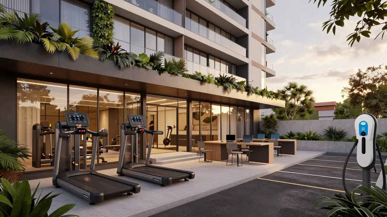 Departamentos con amenities: qué valorar y cuánto pagar en 2025