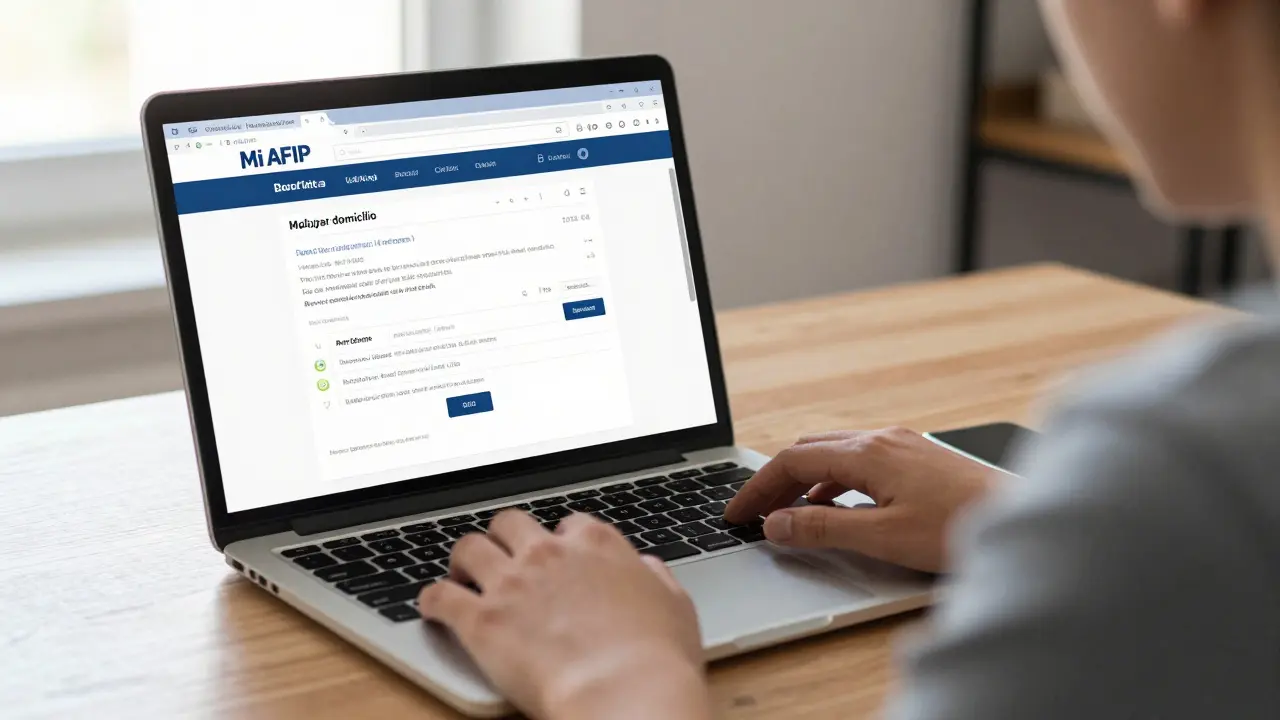 Cambio de domicilio en AFIP: guía paso a paso para 2026