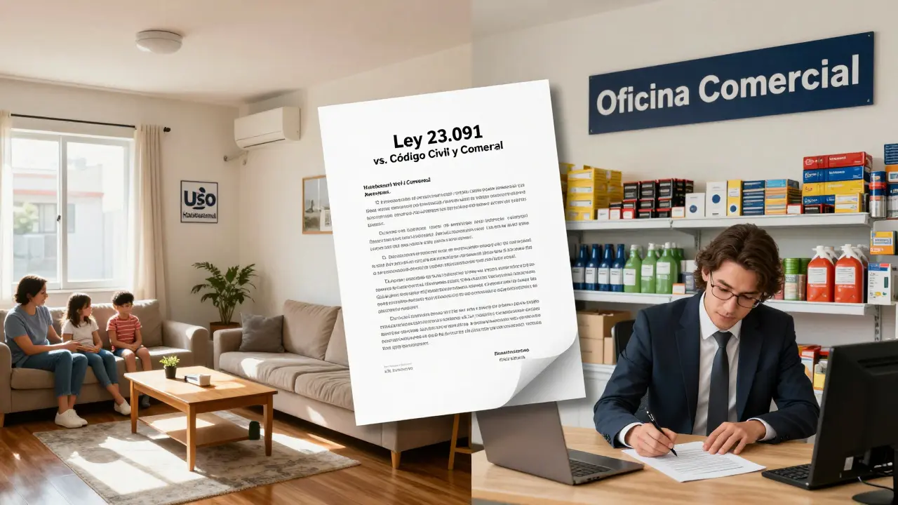 Locación comercial vs. habitacional: diferencias legales clave que todo propietario debe saber