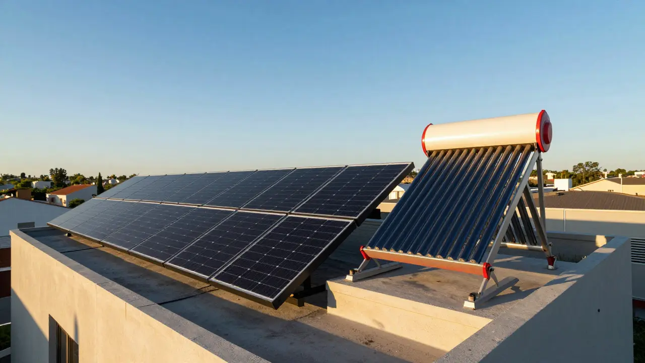 Energía solar en viviendas: guía práctica de paneles fotovoltaicos y termotanques solares
