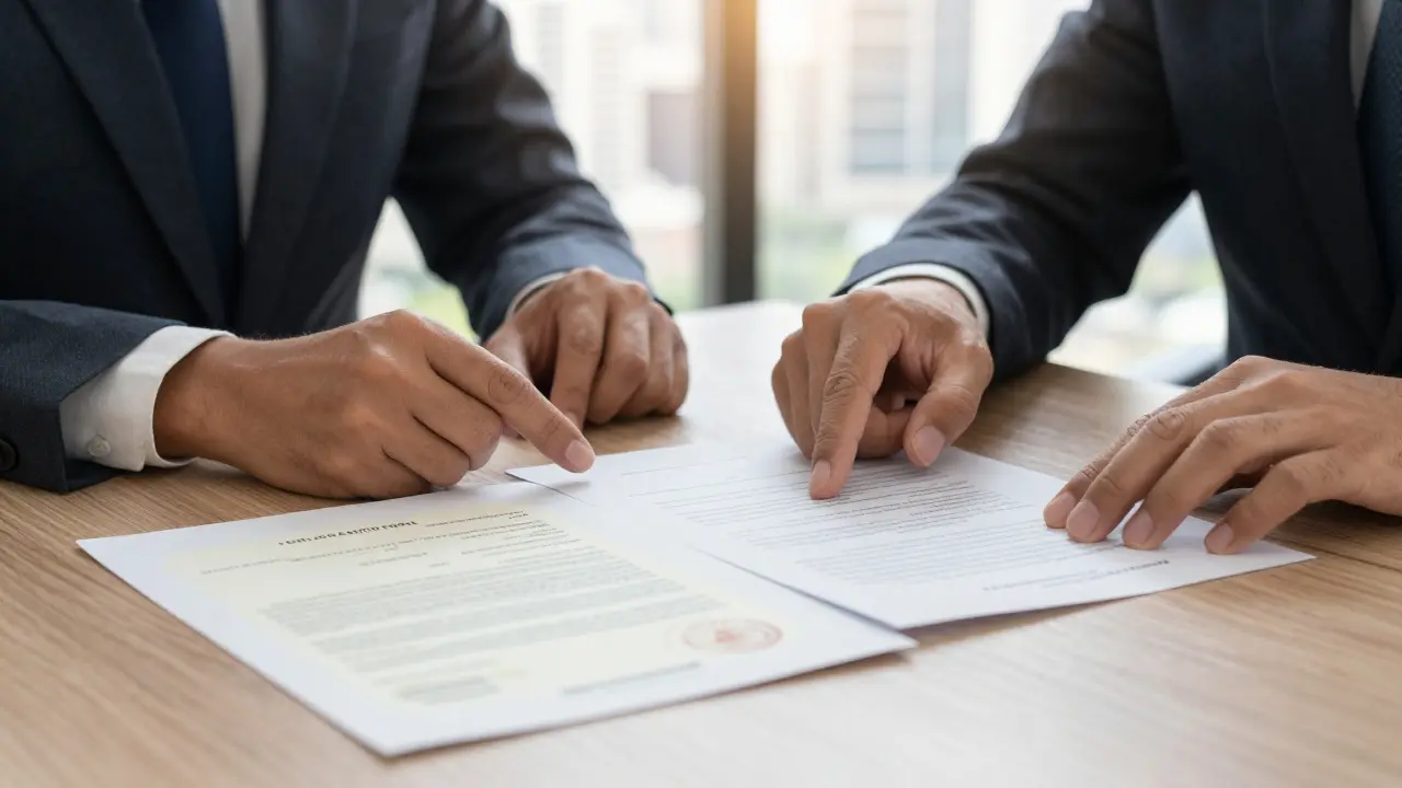 Revision de documentos legales y licencia de obra
